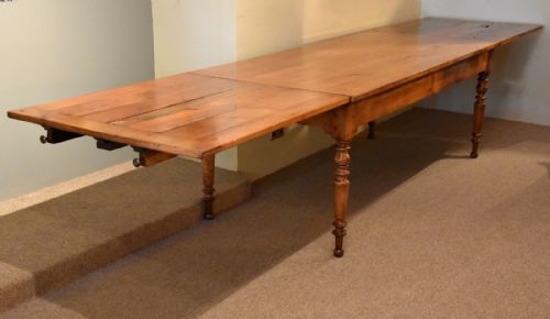 French Farmhouse Table Dining Table Cherrywood Large