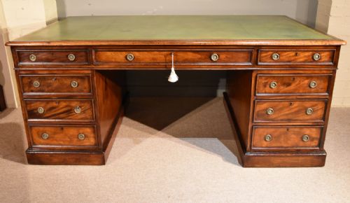 An Attractive Early Victorian Partners Desk