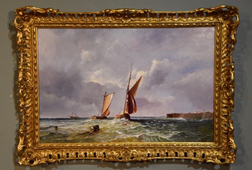 "Coming Into Harbour" by Robert Dumont Smith
