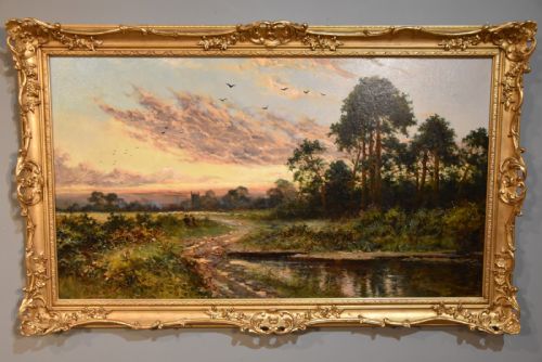 "Evening by the Common" by E.c Hamblin