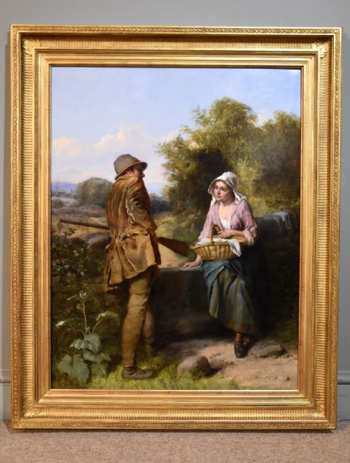 "By the Stile" by William Bromley