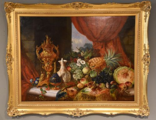 "A Cornucopia" Oil Painting by William Stuart