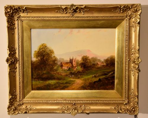 "A Midlands Village Church" by Edward Partridge