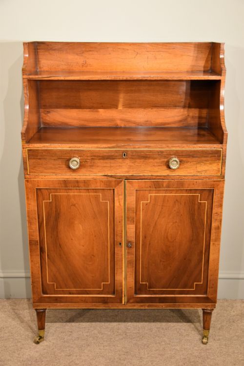 An Excellent Regency Period Rosewood Two Door Cabinet