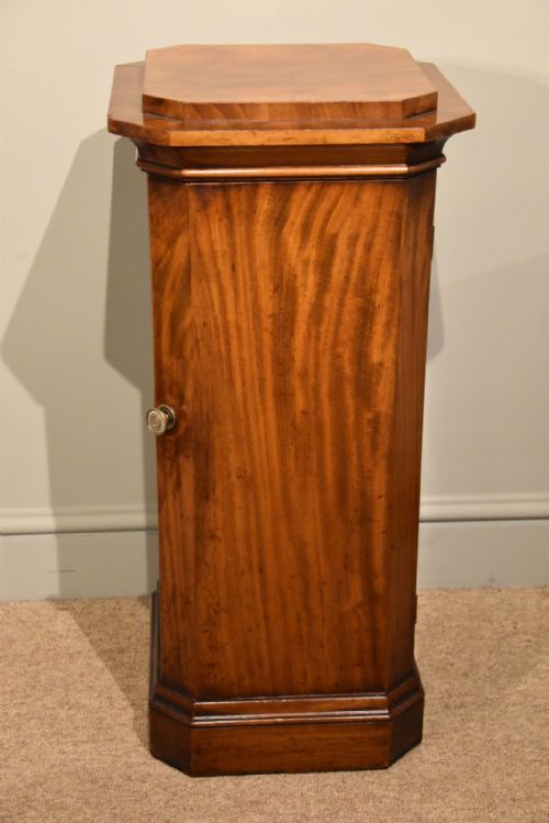 A Handsome George IV Mahogany Pedestal Cupboard