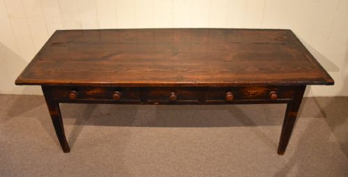 FARMHOUSE TABLE FROM DEVON ASH PARLOURDAIRY - ADDITIONAL PHOTO 2