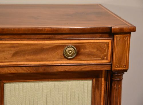 SIDE CABINET FINE REGENCY PERIOD MAHOGANY - ADDITIONAL PHOTO 2