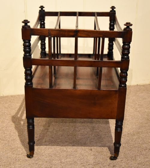 CANTERBURY ELEGANT REGENCY PERIOD MAHOGANY - ADDITIONAL PHOTO 3