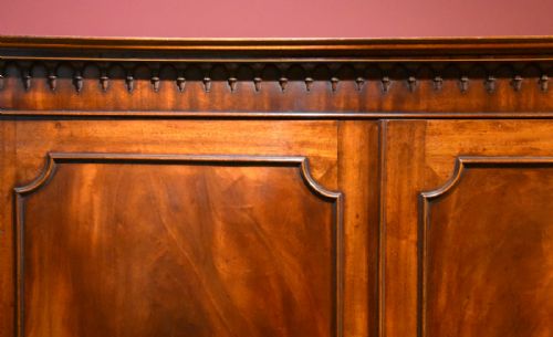 LINEN PRESS MID 18TH CENTURY MAHOGANY - ADDITIONAL PHOTO 4