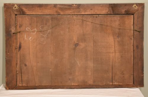 REGENCY ROSEWOOD AND GILT OVERMANTEL MIRROR - ADDITIONAL PHOTO 3