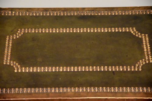 STAGE COACH TRUNK LEATHER AND BRASS STUDDED - ADDITIONAL PHOTO 6