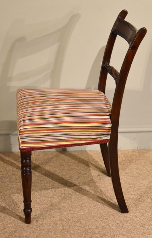 DINING CHAIRS A SET OF SIX FROM THE REGENCY PERIOD - ADDITIONAL PHOTO 5
