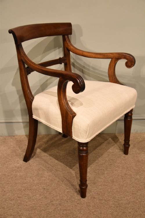 REGENCY DINING CHAIRS A SET OF EIGHT - ADDITIONAL PHOTO 6