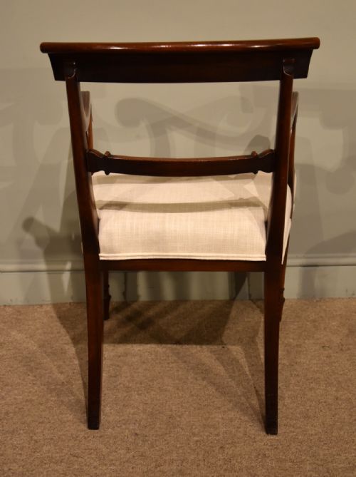 REGENCY DINING CHAIRS A SET OF EIGHT - ADDITIONAL PHOTO 8