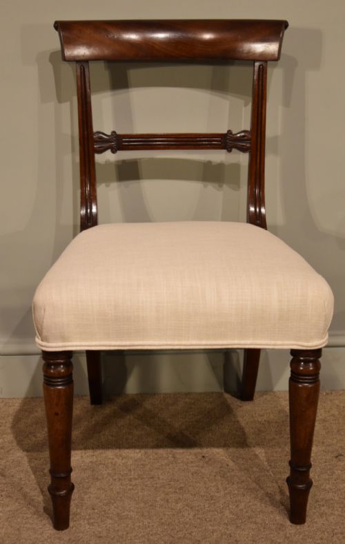 REGENCY DINING CHAIRS A SET OF EIGHT - ADDITIONAL PHOTO 9