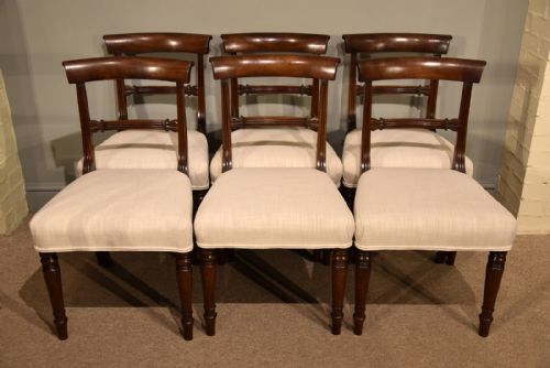REGENCY DINING CHAIRS A SET OF EIGHT - ADDITIONAL PHOTO 13