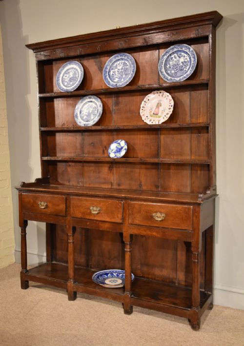 OAK DRESSER WITH THREE DRAWERS FROM 19TH CENTURY - ADDITIONAL PHOTO 5