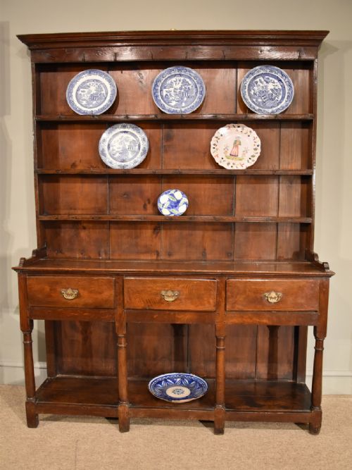 OAK DRESSER WITH THREE DRAWERS FROM 19TH CENTURY - ADDITIONAL PHOTO 6