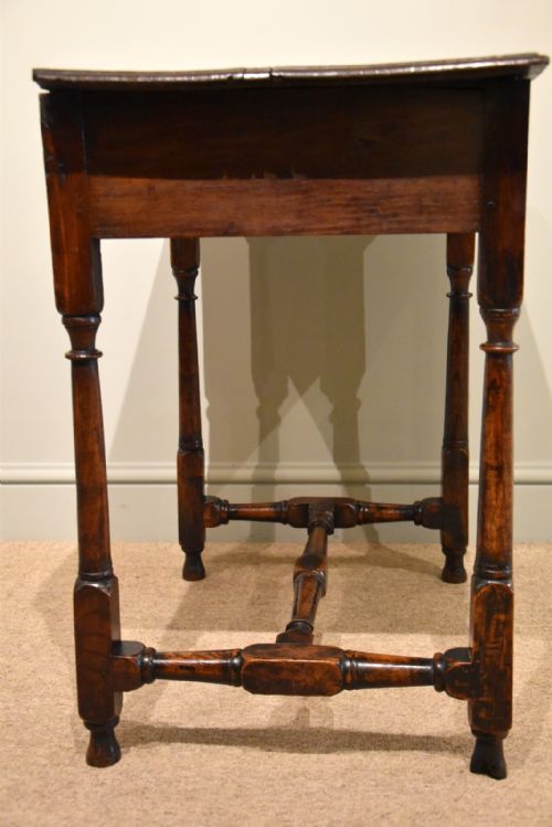 SIDE TABLE OF ELM AND ASH FROM EARLY 18TH CENTURY - ADDITIONAL PHOTO 4