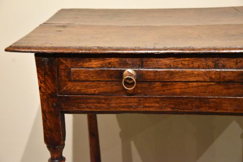 SIDE TABLE OF ELM AND ASH FROM EARLY 18TH CENTURY - ADDITIONAL PHOTO 6