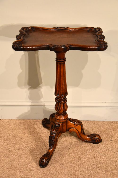 oak wine table in gillows style - CATEGORY: ANTIQUE TABLES - DATED 19TH CENTURY