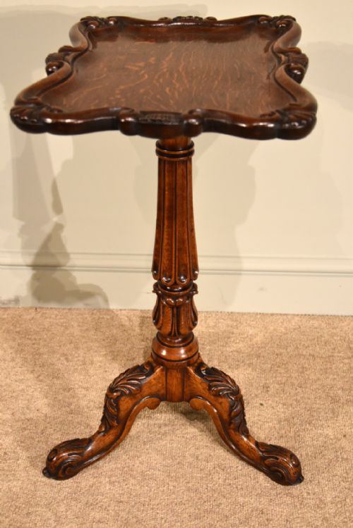 OAK WINE TABLE IN GILLOWS STYLE - ADDITIONAL PHOTO 1
