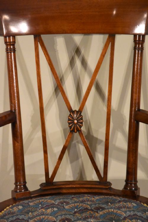 ELEGANT LIBERTY STAMPED ARMCHAIR C1900 - ADDITIONAL PHOTO 2