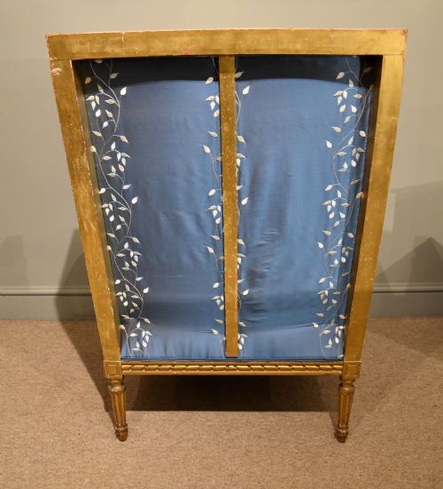 FRENCH ARMCHAIR LOUIS XVI 19TH CENTURY - ADDITIONAL PHOTO 3