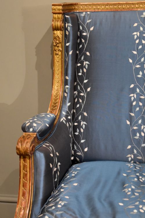 FRENCH ARMCHAIR LOUIS XVI 19TH CENTURY - ADDITIONAL PHOTO 5
