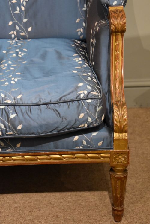 FRENCH ARMCHAIR LOUIS XVI 19TH CENTURY - ADDITIONAL PHOTO 6