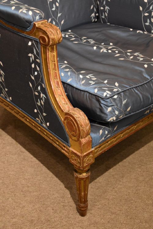 FRENCH ARMCHAIR LOUIS XVI 19TH CENTURY - ADDITIONAL PHOTO 7