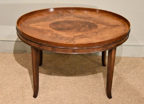 GEORGIAN OVAL TRAY ON STAND - ADDITIONAL PHOTO 1