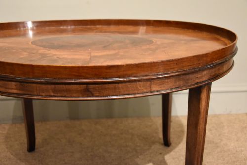 GEORGIAN OVAL TRAY ON STAND - ADDITIONAL PHOTO 5