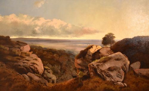 NEAR YORK OIL PAINTING BY EDWARD NIEMANN - ADDITIONAL PHOTO 1