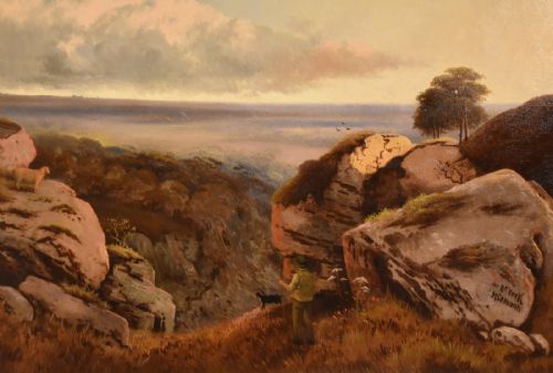NEAR YORK OIL PAINTING BY EDWARD NIEMANN - ADDITIONAL PHOTO 2