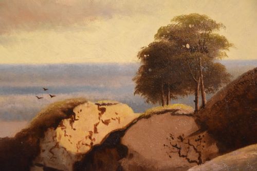 NEAR YORK OIL PAINTING BY EDWARD NIEMANN - ADDITIONAL PHOTO 5