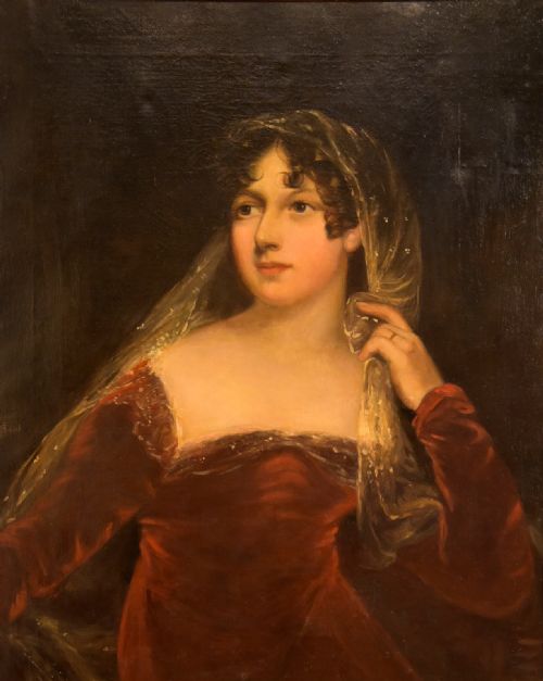 PORTRAIT OF A LADY OIL PAINTING - ADDITIONAL PHOTO 2