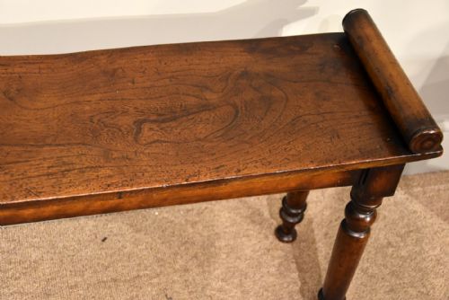 19TH CENTURY ELM WINDOW SEAT - ADDITIONAL PHOTO 4