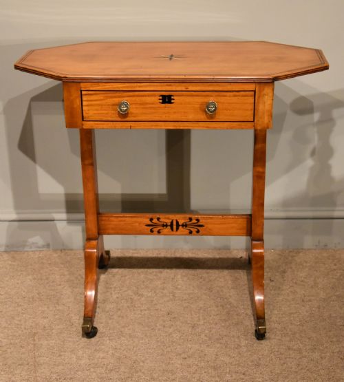 dutch satinwood occasional side table - CATEGORY: ANTIQUE TABLES - DATED GEORGIAN