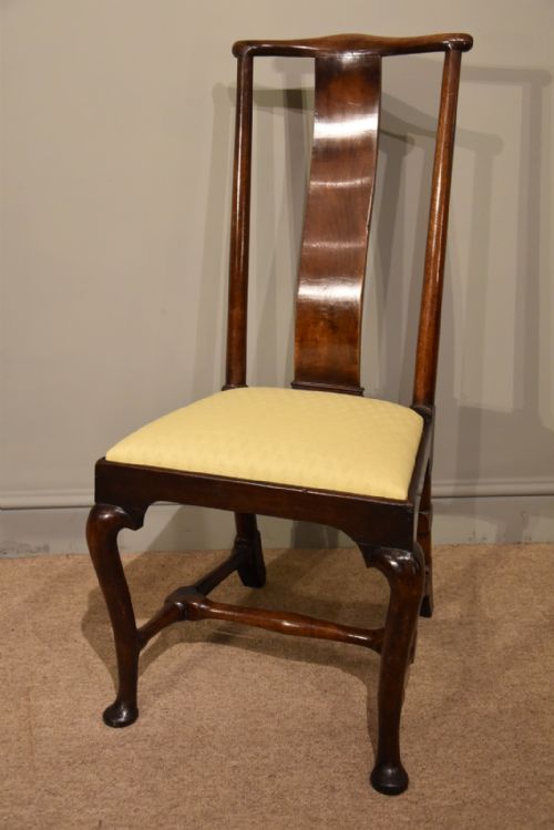 GEORGE I WALNUT SIDE CHAIR - ADDITIONAL PHOTO 1