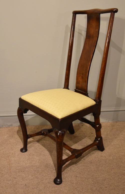 GEORGE I WALNUT SIDE CHAIR - ADDITIONAL PHOTO 2