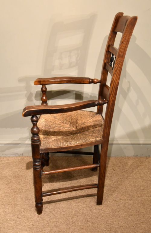 COUNTRY ARMCHAIR FRUITWOOD AND ASH - ADDITIONAL PHOTO 2