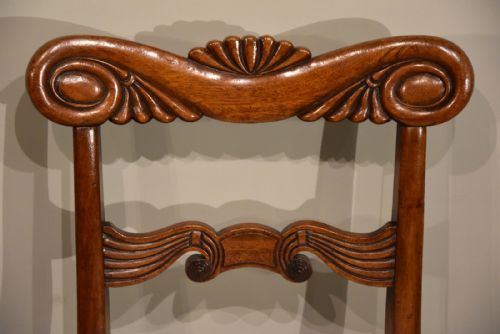 REGENCY DINING CHAIRS SET OF TEN - ADDITIONAL PHOTO 2