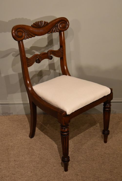 REGENCY DINING CHAIRS SET OF TEN - ADDITIONAL PHOTO 3