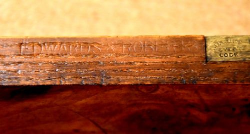 WELLINGTON CHEST STAMPED EDWARDS AND ROBERTS - ADDITIONAL PHOTO 8
