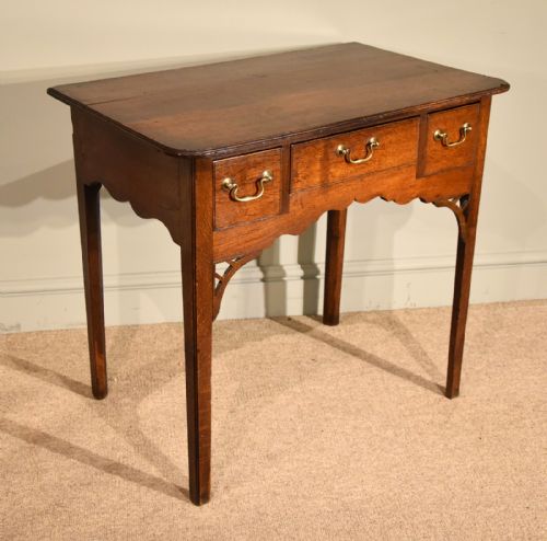 OAK LOWBOY 18TH CENTURY - ADDITIONAL PHOTO 2