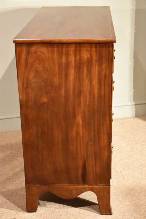 FINE REGENCY CHEST OF DRAWERS ORIGINAL BRASSES - ADDITIONAL PHOTO 6