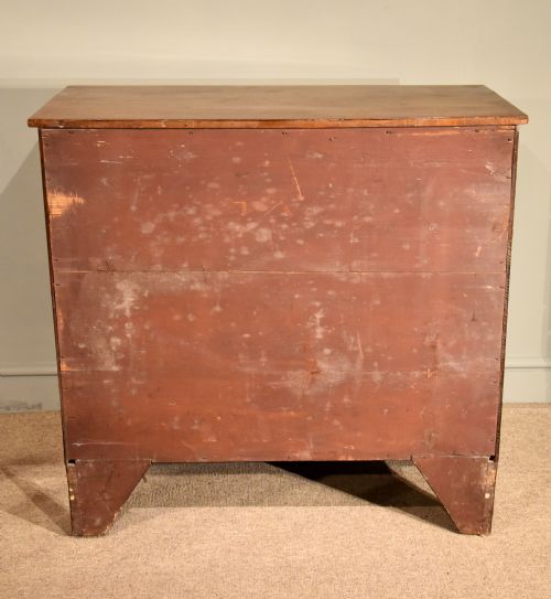 FINE REGENCY CHEST OF DRAWERS ORIGINAL BRASSES - ADDITIONAL PHOTO 7