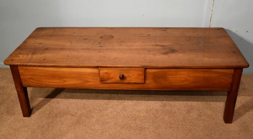 COFFEE TABLE LARGE FRENCH CHERRYWOOD - ADDITIONAL PHOTO 1