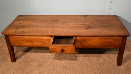 COFFEE TABLE LARGE FRENCH CHERRYWOOD - ADDITIONAL PHOTO 2